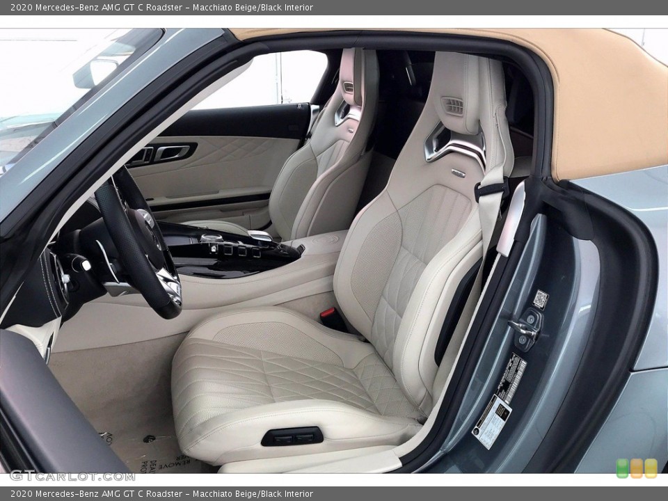 Macchiato Beige/Black 2020 Mercedes-Benz AMG GT Interiors