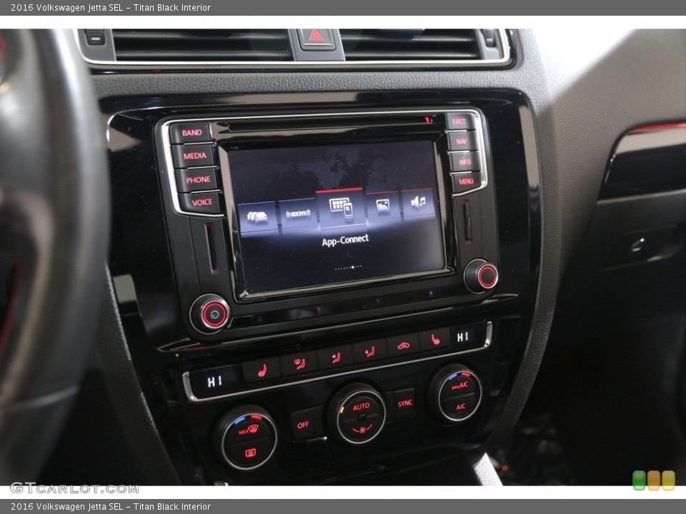 Titan Black Interior Controls for the 2016 Volkswagen Jetta SEL #140592231