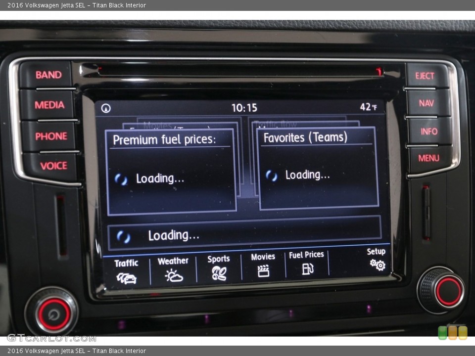 Titan Black Interior Controls for the 2016 Volkswagen Jetta SEL #140592285