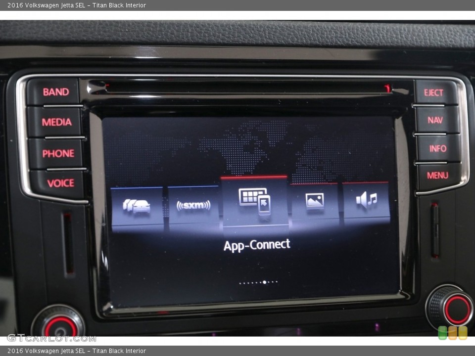 Titan Black Interior Controls for the 2016 Volkswagen Jetta SEL #140592300