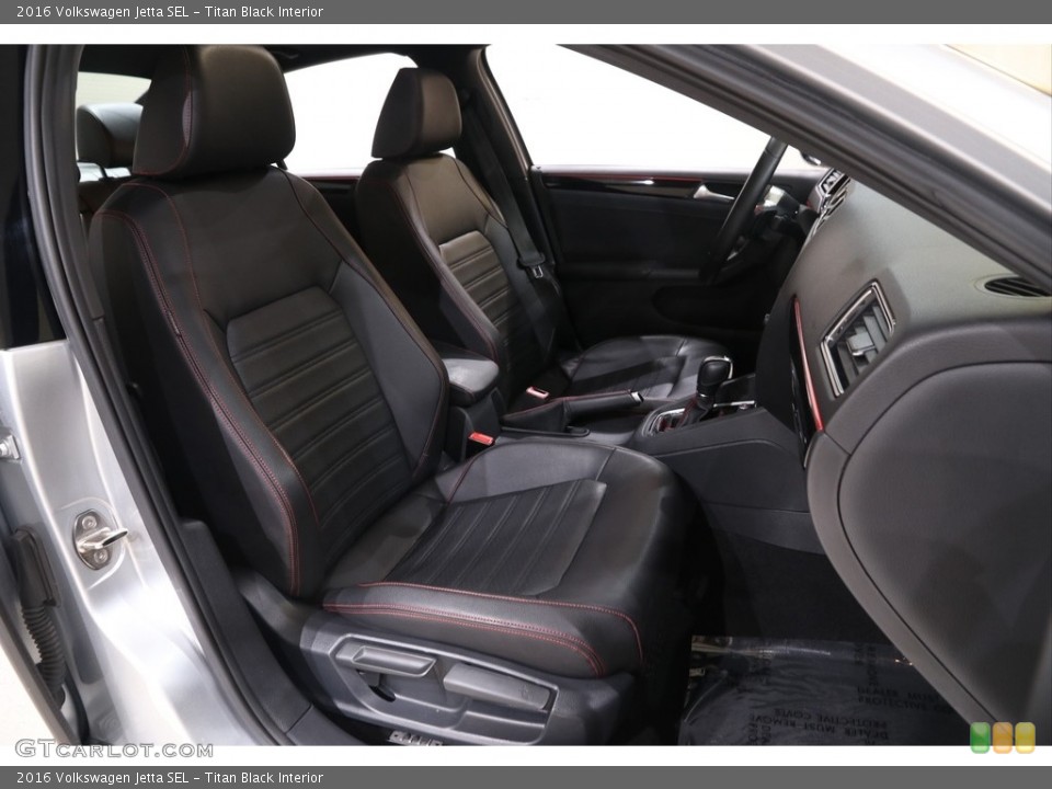 Titan Black Interior Front Seat for the 2016 Volkswagen Jetta SEL #140592327