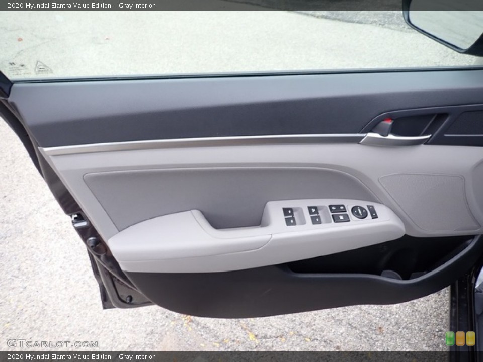 Gray Interior Door Panel for the 2020 Hyundai Elantra Value Edition #140592531