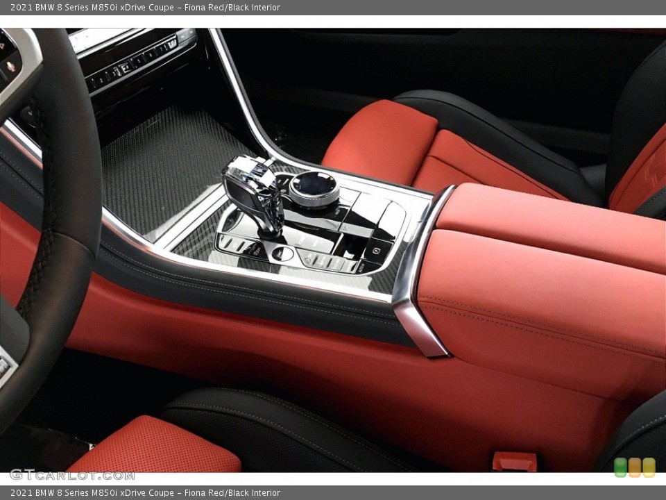 Fiona Red/Black Interior Controls for the 2021 BMW 8 Series M850i xDrive Coupe #140593788