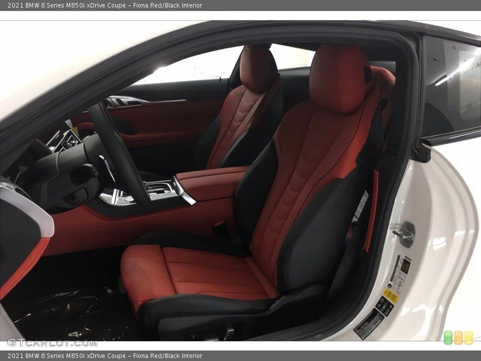 Fiona Red/Black Interior Photo for the 2021 BMW 8 Series M850i xDrive Coupe #140593800