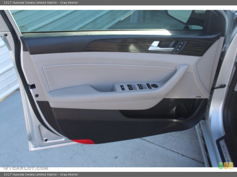 Gray Interior Door Panel for the 2017 Hyundai Sonata Limited Hybrid #140594070