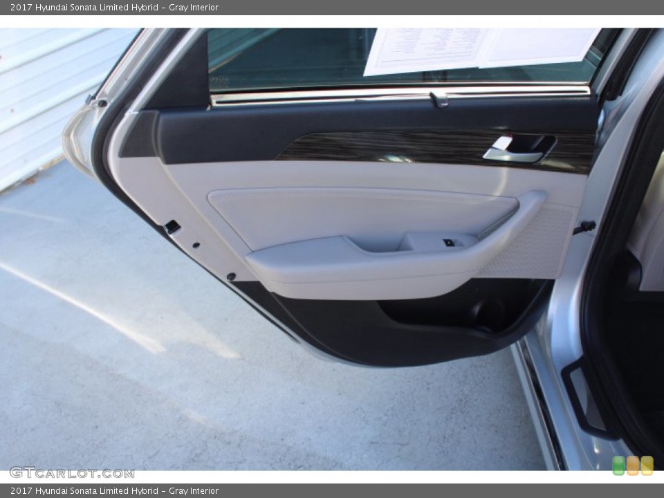 Gray Interior Door Panel for the 2017 Hyundai Sonata Limited Hybrid #140594193