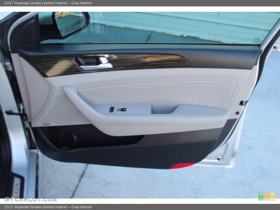 Gray Interior Door Panel for the 2017 Hyundai Sonata Limited Hybrid #140594262