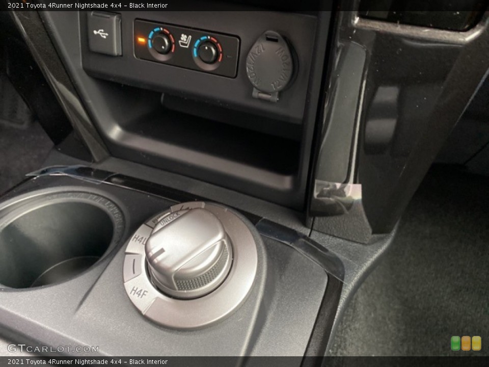 Black Interior Controls for the 2021 Toyota 4Runner Nightshade 4x4 #140594933