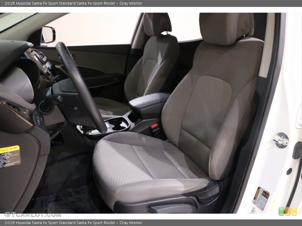Gray Interior Front Seat for the 2018 Hyundai Santa Fe Sport  #140596915