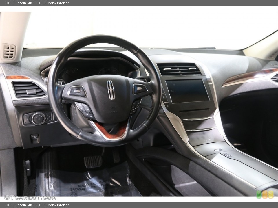 Ebony Interior Dashboard for the 2016 Lincoln MKZ 2.0 #140605543
