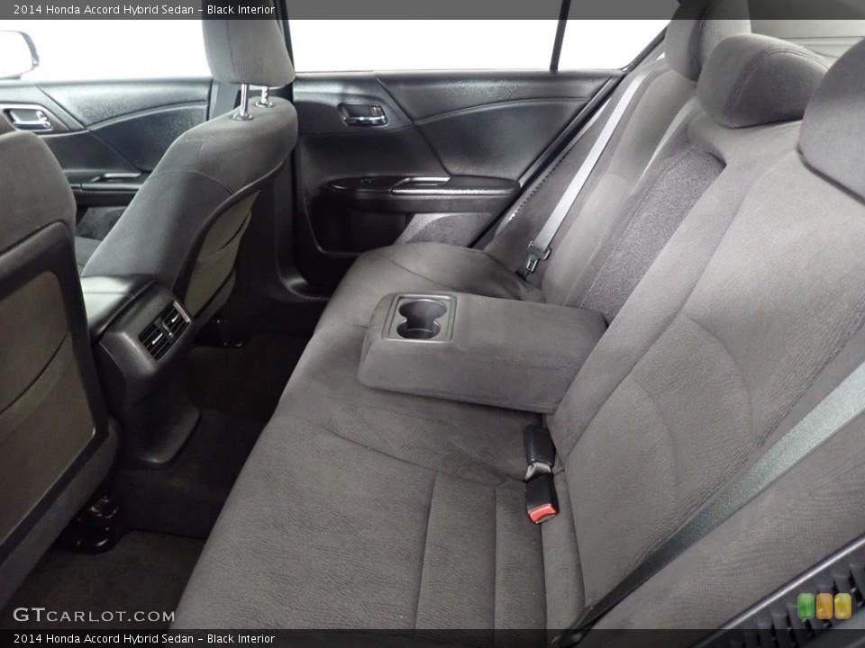 Black Interior Rear Seat for the 2014 Honda Accord Hybrid Sedan #140607589