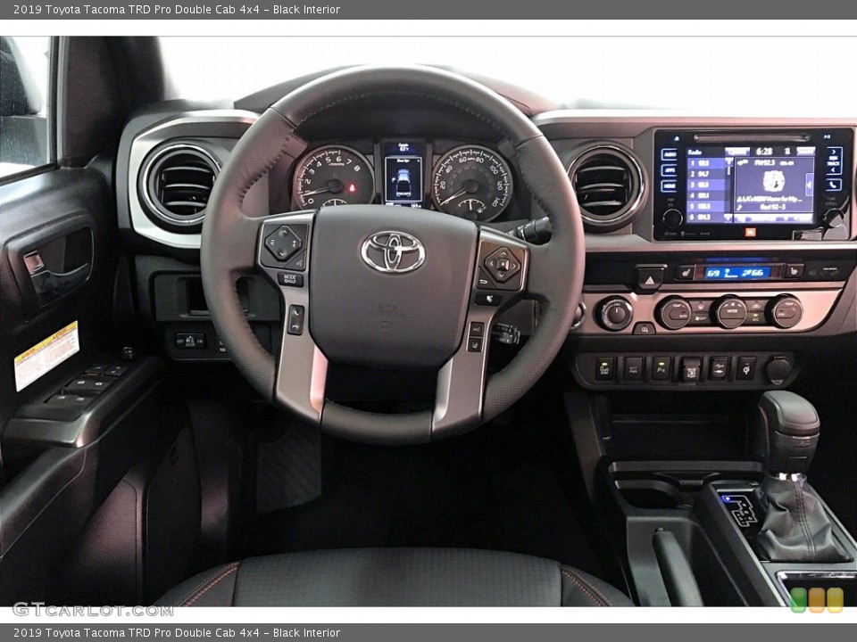 Black Interior Dashboard for the 2019 Toyota Tacoma TRD Pro Double Cab 4x4 #140612797