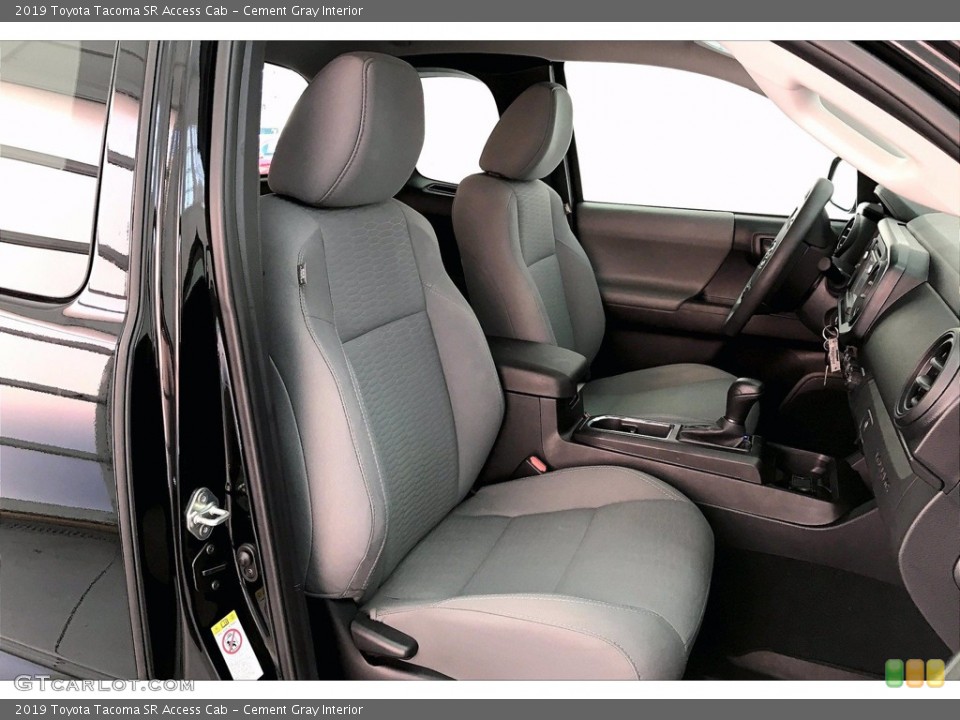 Cement Gray Interior Photo for the 2019 Toyota Tacoma SR Access Cab #140612941