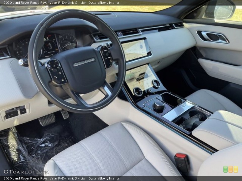 Light Oyster/Ebony Interior Photo for the 2020 Land Rover Range Rover Velar R-Dynamic S #140613568