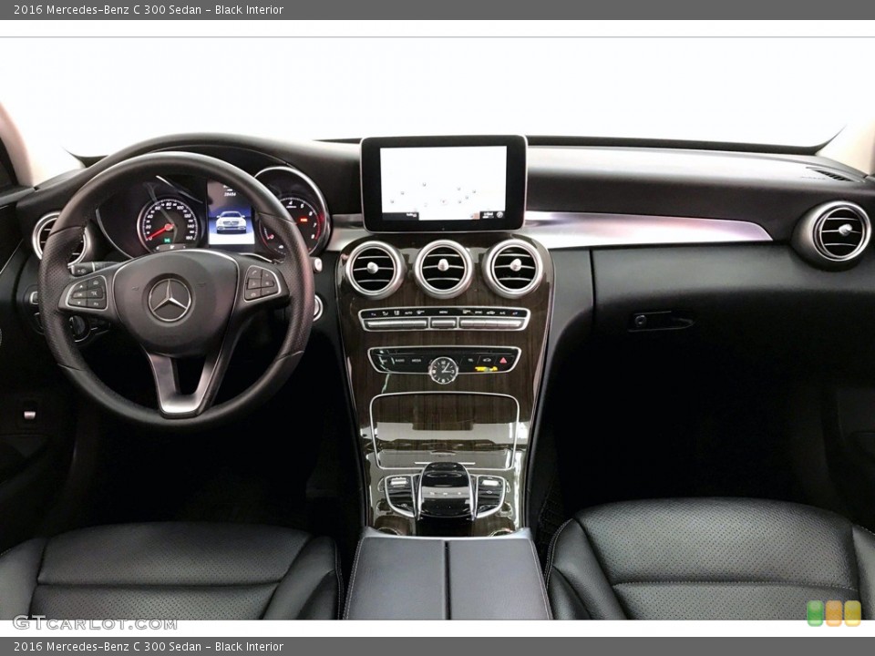 Black 2016 Mercedes-Benz C Interiors