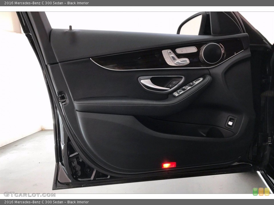 Black Interior Door Panel for the 2016 Mercedes-Benz C 300 Sedan #140613886