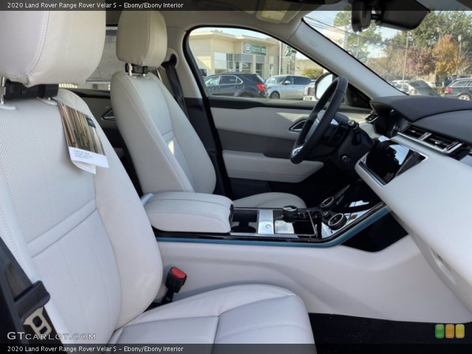 Ebony/Ebony Interior Photo for the 2020 Land Rover Range Rover Velar S #140614010