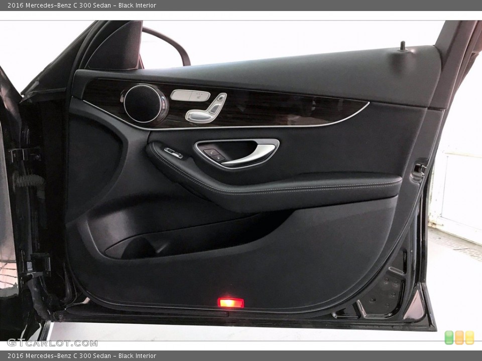 Black Interior Door Panel for the 2016 Mercedes-Benz C 300 Sedan #140614018