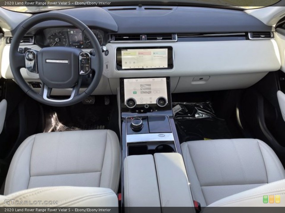 Ebony/Ebony Interior Photo for the 2020 Land Rover Range Rover Velar S #140614035