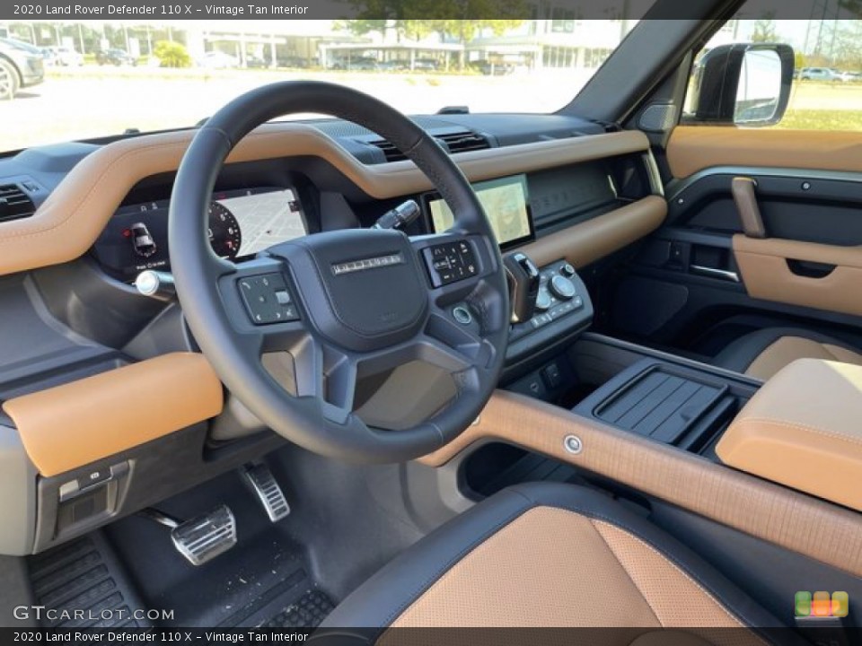Vintage Tan 2020 Land Rover Defender Interiors