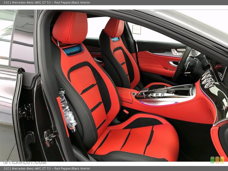 Red Pepper/Black Interior Photo for the 2021 Mercedes-Benz AMG GT 53 #140618074