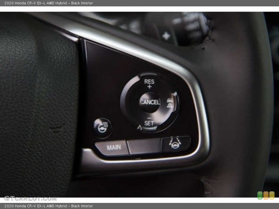 Black Interior Steering Wheel for the 2020 Honda CR-V EX-L AWD Hybrid #140619979