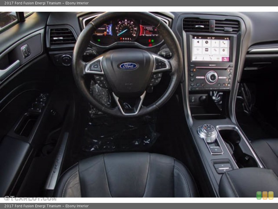 Ebony Interior Front Seat for the 2017 Ford Fusion Energi Titanium #140622894