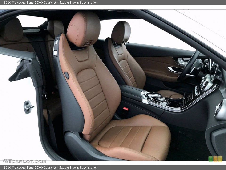 Saddle Brown/Black Interior Photo for the 2020 Mercedes-Benz C 300 Cabriolet #140624957