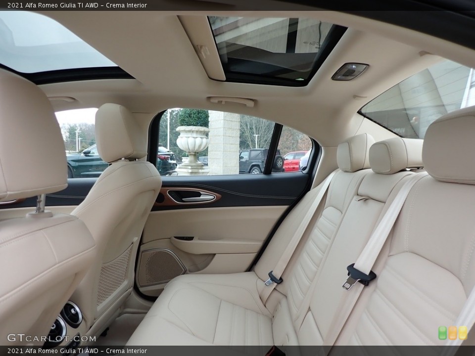 Crema Interior Rear Seat for the 2021 Alfa Romeo Giulia TI AWD #140625344