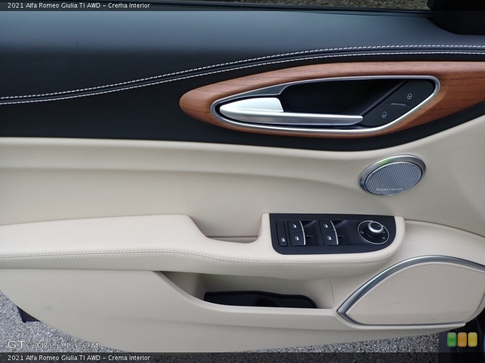 Crema Interior Door Panel for the 2021 Alfa Romeo Giulia TI AWD #140625386