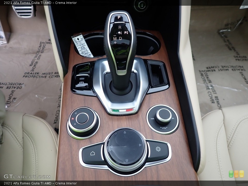 Crema Interior Transmission for the 2021 Alfa Romeo Giulia TI AWD #140625482