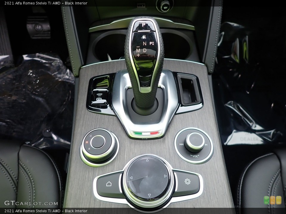 Black Interior Transmission for the 2021 Alfa Romeo Stelvio Ti AWD #140626943
