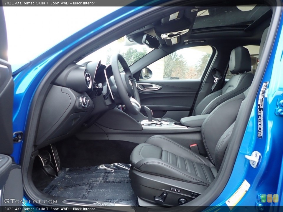 Black Interior Photo for the 2021 Alfa Romeo Giulia TI Sport AWD #140628716
