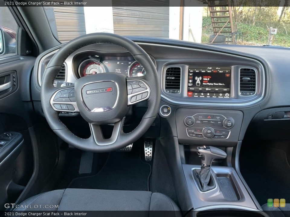 Black Interior Dashboard for the 2021 Dodge Charger Scat Pack #140629130