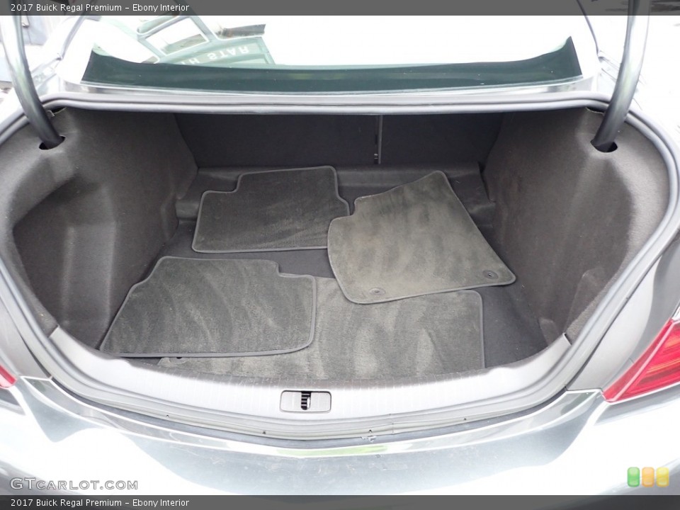 Ebony Interior Trunk for the 2017 Buick Regal Premium #140630936