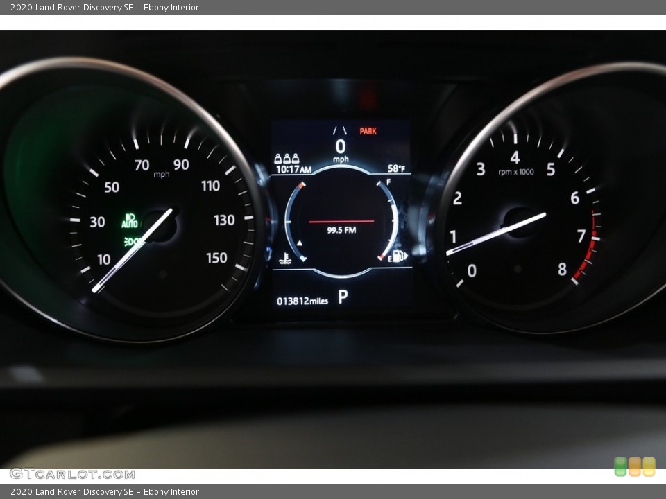 Ebony Interior Gauges for the 2020 Land Rover Discovery SE #140634812