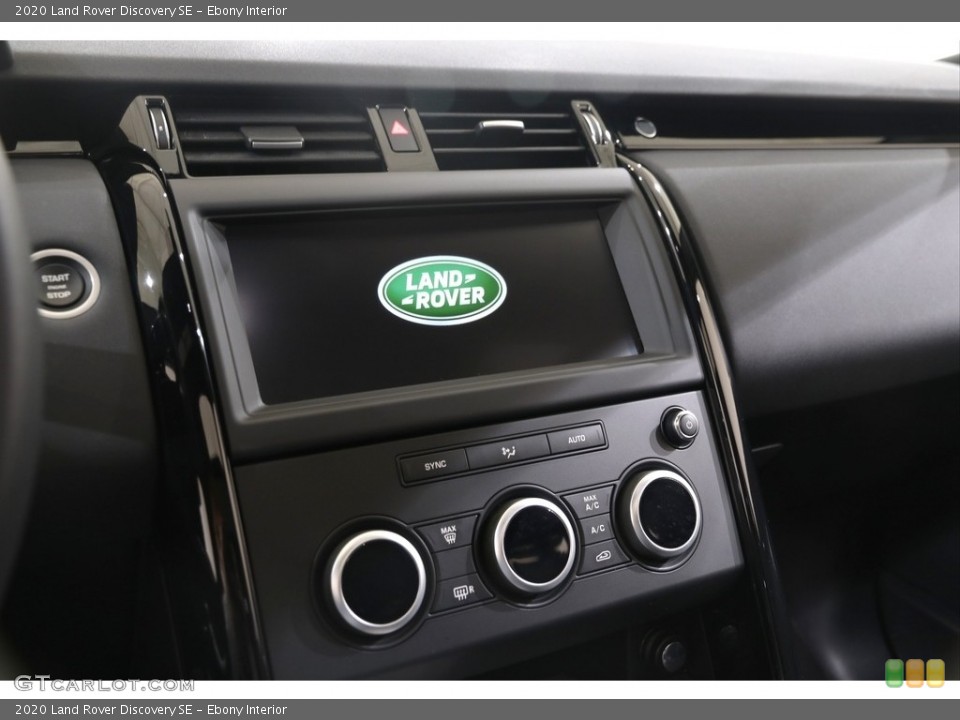 Ebony Interior Controls for the 2020 Land Rover Discovery SE #140634836