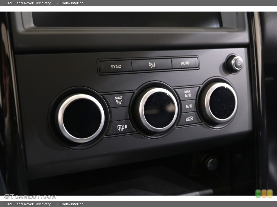 Ebony Interior Controls for the 2020 Land Rover Discovery SE #140635046