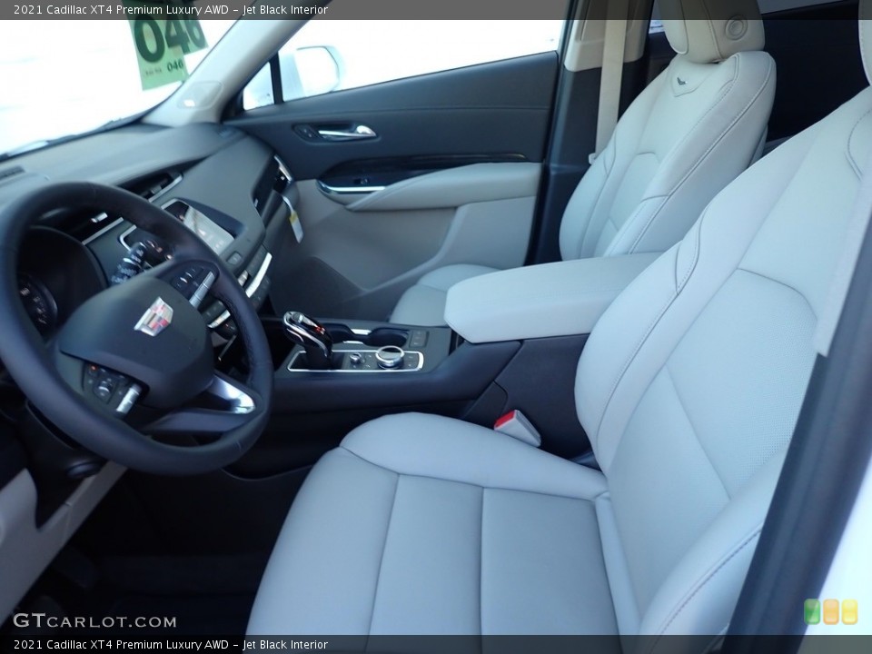 Jet Black Interior Photo for the 2021 Cadillac XT4 Premium Luxury AWD #140637728