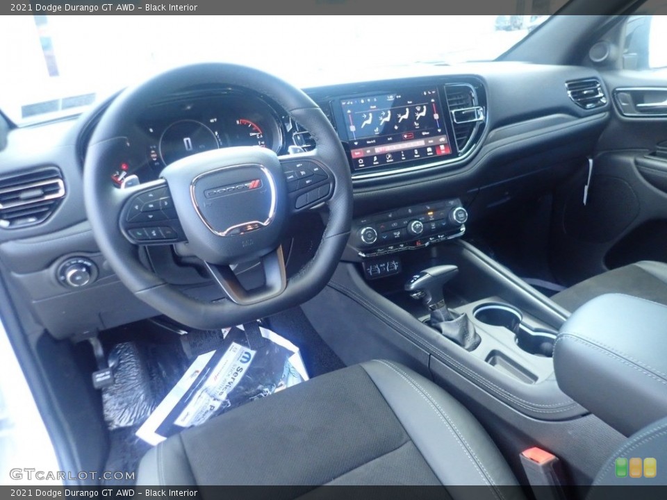 Black Interior Photo for the 2021 Dodge Durango GT AWD #140637878