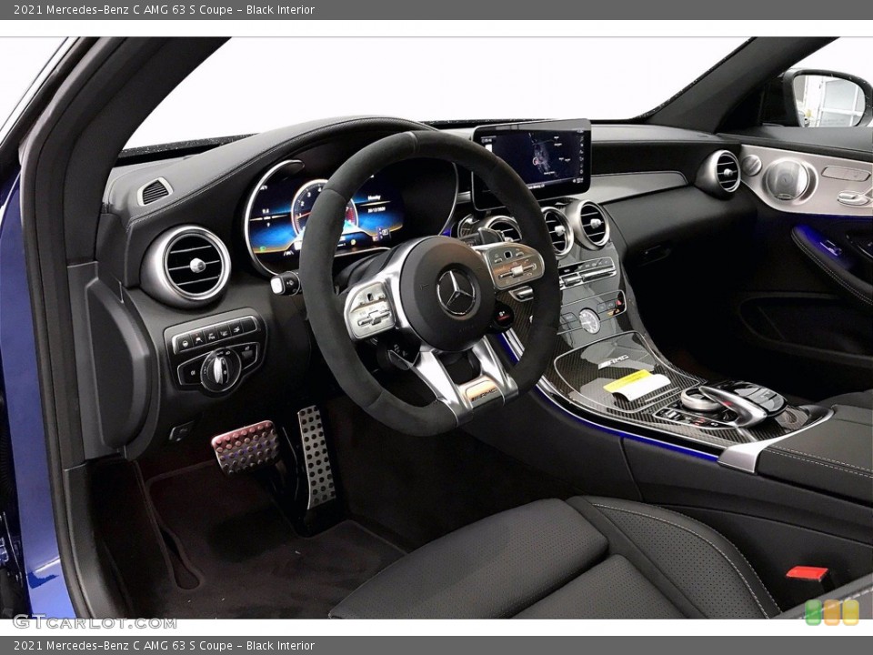 Black Interior Photo for the 2021 Mercedes-Benz C AMG 63 S Coupe #140638214