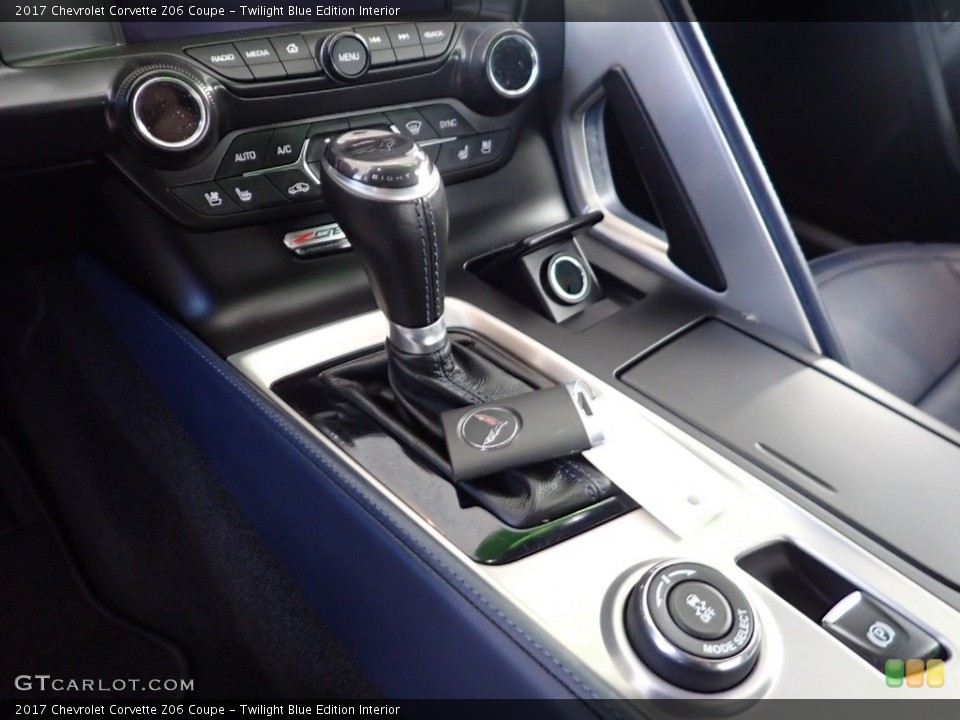 Twilight Blue Edition Interior Transmission for the 2017 Chevrolet Corvette Z06 Coupe #140638895