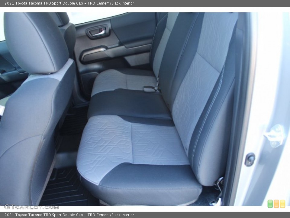 TRD Cement/Black Interior Rear Seat for the 2021 Toyota Tacoma TRD Sport Double Cab #140639834