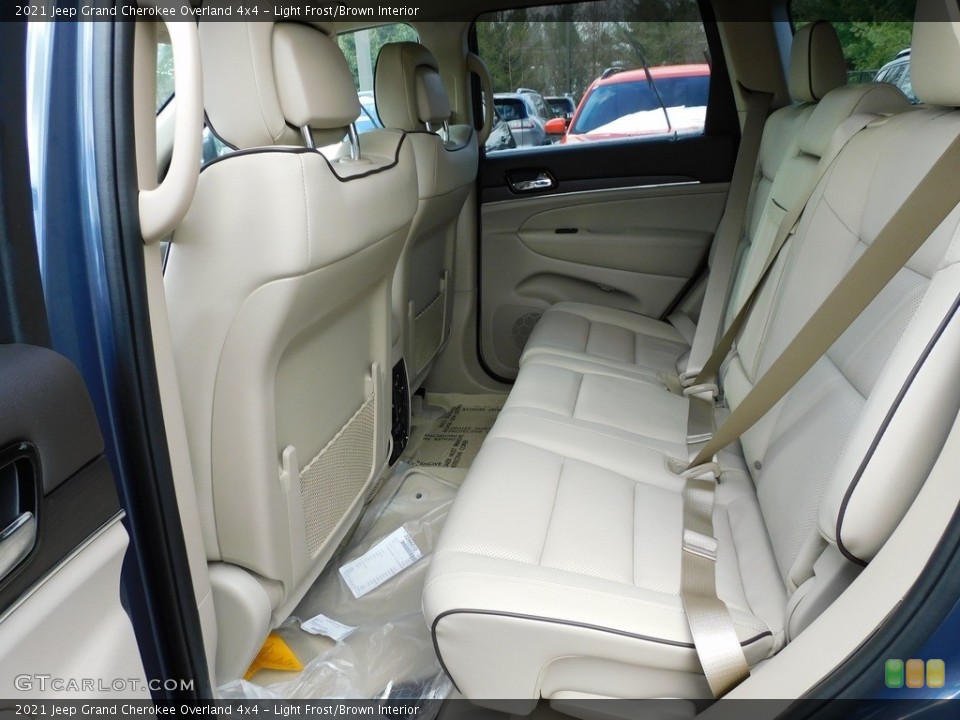 Light Frost/Brown Interior Rear Seat for the 2021 Jeep Grand Cherokee Overland 4x4 #140640236