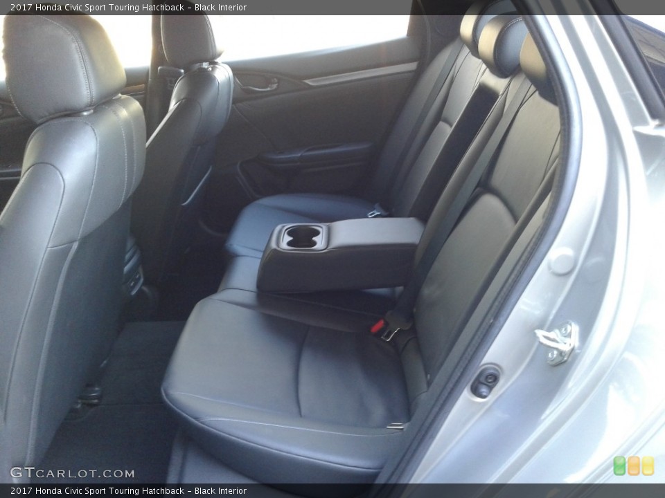 Black Interior Rear Seat for the 2017 Honda Civic Sport Touring Hatchback #140644589