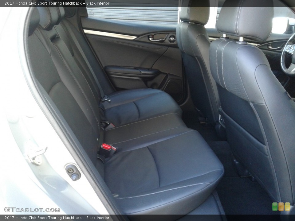 Black Interior Rear Seat for the 2017 Honda Civic Sport Touring Hatchback #140644658