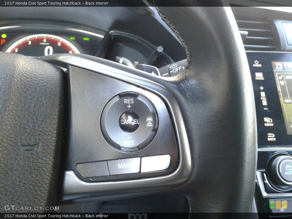 Black Interior Controls for the 2017 Honda Civic Sport Touring Hatchback #140644769