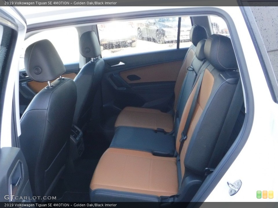 Golden Oak/Black Interior Rear Seat for the 2019 Volkswagen Tiguan SE 4MOTION #140647217