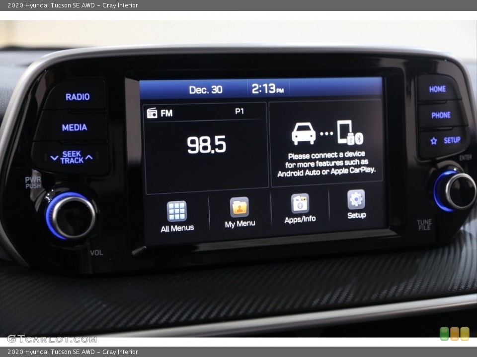 Gray Interior Audio System for the 2020 Hyundai Tucson SE AWD #140649709
