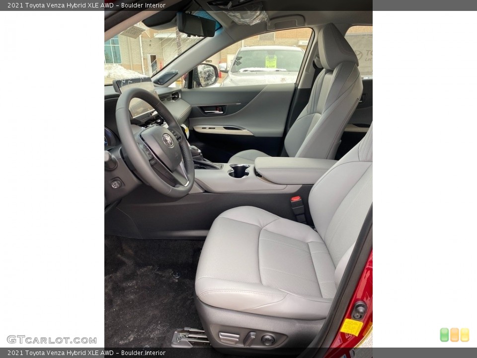 Boulder Interior Front Seat for the 2021 Toyota Venza Hybrid XLE AWD #140650774